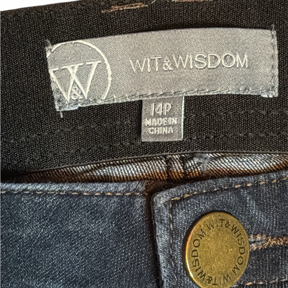 Wit & Wisdom Classic Blue Women's Jeans - Picture 3 of 4